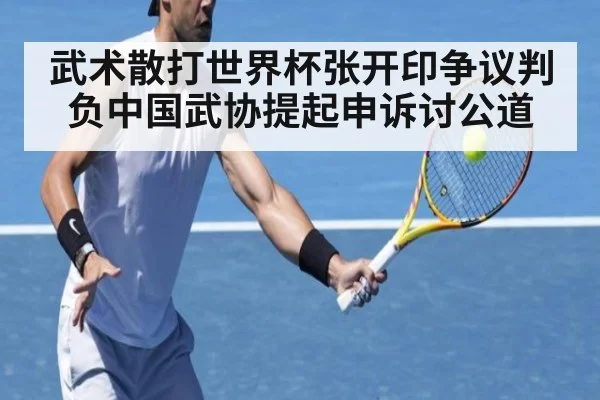 武术散打世界杯张开印争议判负中国武协提起申诉讨公道